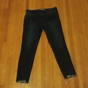 Stretchy navy blue jeggings